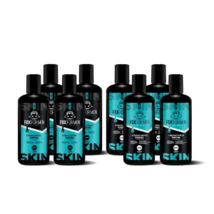 KIT 4 ESFOLIANTE PRE BARBA E 4 HIDRATANTE FACIAL